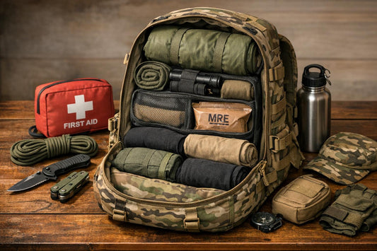 Kuinka pakata sotilasreppu oikein